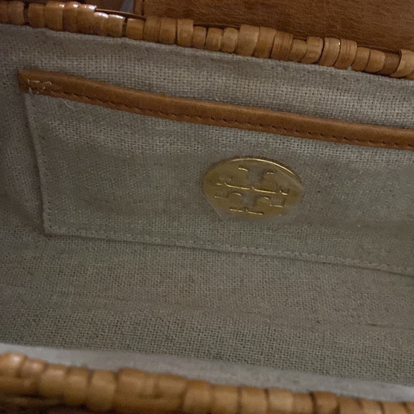 Tory Burch wicker clutch - Picture 4 of 5